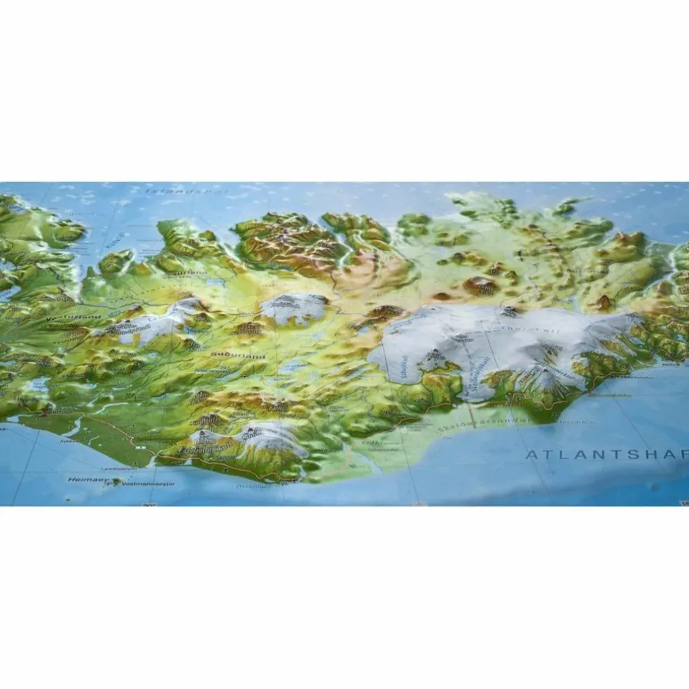 1122455 - Relief Island klein 1:1.500.000 - Karte