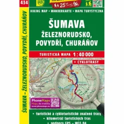 434 BÖHMERWALD - EISENSTEIN - Wanderkarte