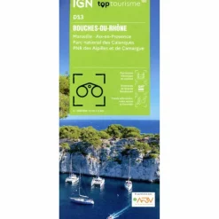 13 BOUCHES-DU-RHONE - Straßenkarte