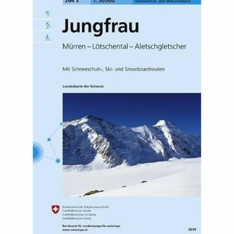 264 S JUNGFRAU 1:50T - Wanderkarte