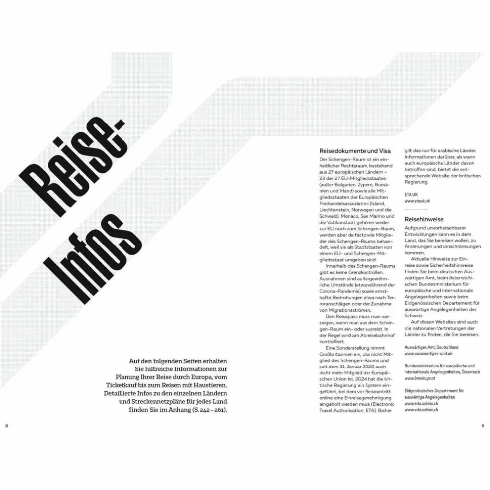 50 ZUGREISEN DURCH EUROPA - Reiseführer