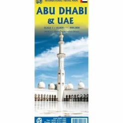 ABU DHABI & UAE - Straßenkarte