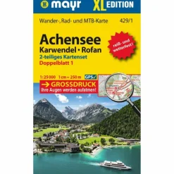 ACHENSEE, KARWENDEL, ROFAN XL (2-KARTEN-SET) 1:25000