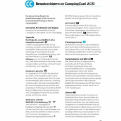 ACSI CAMPINGCARD & STELLPLATZFÜHRER 2026