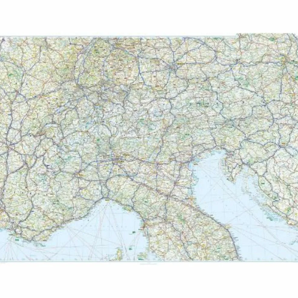 ADAC LÄNDERKARTE ALPEN 1:750.000 - Straßenkarte