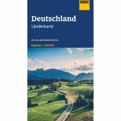 ADAC LÄNDERKARTE DEUTSCHLAND 1:650.000 - Straßenkarte