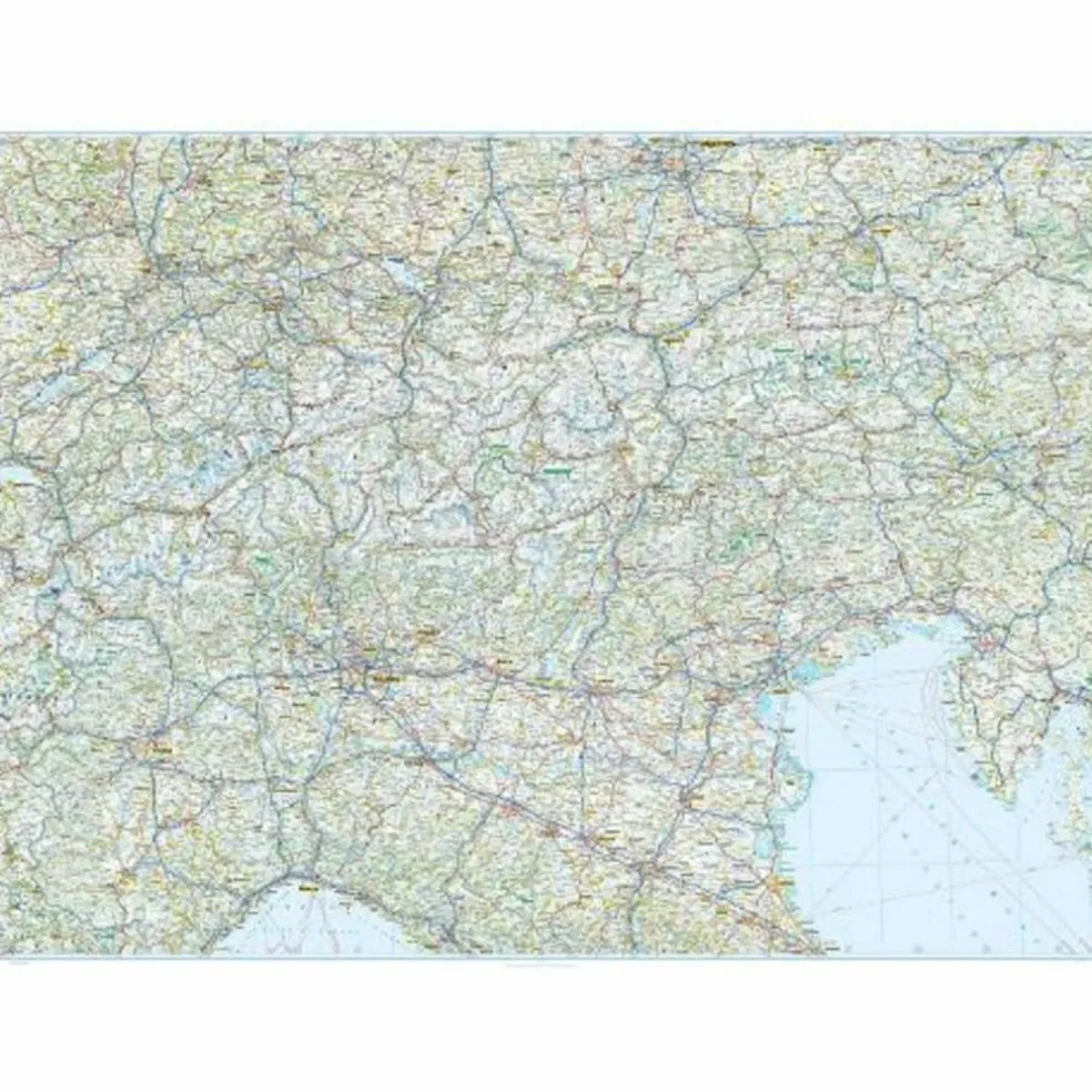 ADAC LÄNDERKARTE ITALIEN NORD 1:500.000 - Straßenkarte