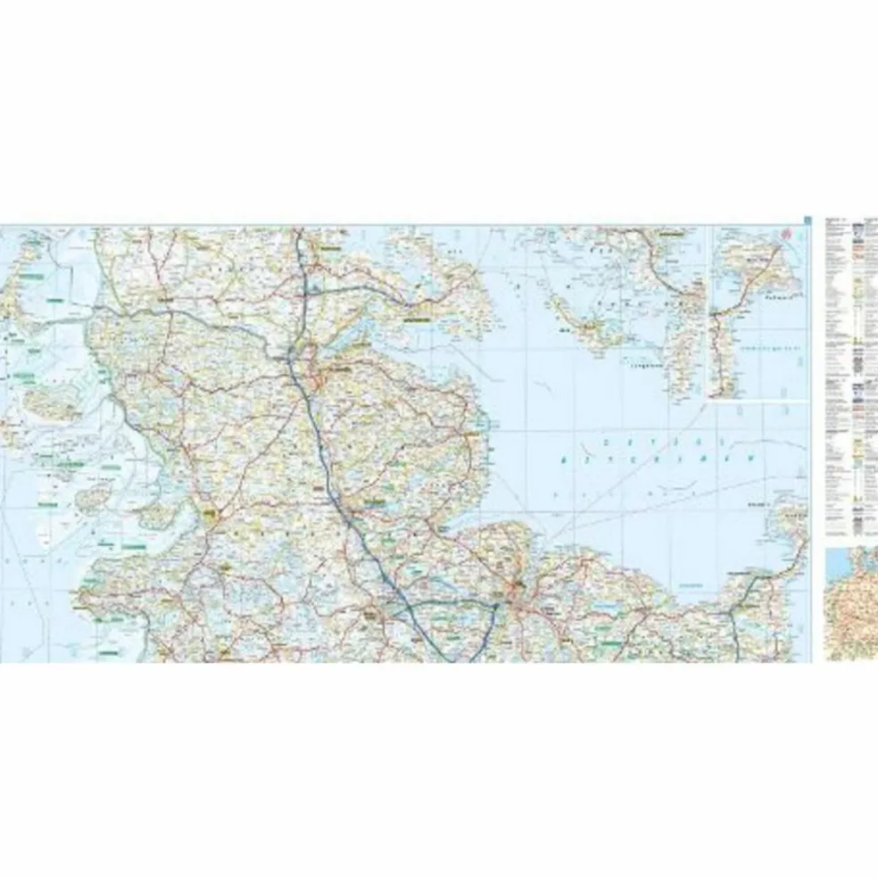 ADAC REGIONALKARTE 01 SCHLESWIG-HOLSTEIN, HAMBURG 1:150.000 - Straßenkarte