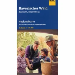 ADAC REGIONALKARTE BLATT 13 BAYERISCHER WALD - Straßenkarte