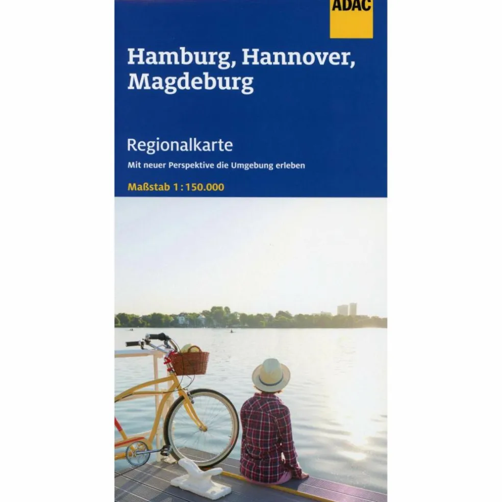 ADAC REGIONALKARTE BLATT 5 HAMBURG, HANNOVER, MAGDEBURG 1:15 - Straßenkarte