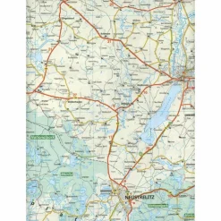 ADAC REGIONALKARTE DEUTSCHLAND BLATT 3 ROSTOCK, RÜGEN, STETT - Straßenkarte