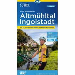 ADFC-REGIONALKARTE ALTMÜHLTAL INGOLSTADT, 1:75.000 - Fahrradkarte