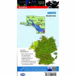 ADFC-REGIONALKARTE BODENSEE, 1:50.000, REIß- UND WETTERFEST - Fahrradkarte