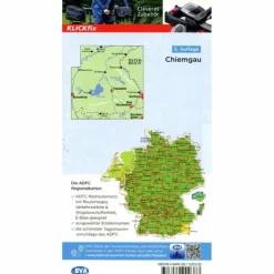 ADFC-REGIONALKARTE CHIEMGAU 1:75.000 - Fahrradkarte