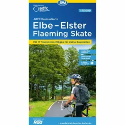ADFC-REGIONALKARTE ELBE-ELSTER-FLAEMING SKATE - Fahrradkarte