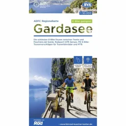 ADFC-REGIONALKARTE GARDASEE, 1:50.000, E-BIKE-GEEIGNET - Fahrradkarte