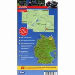 ADFC-REGIONALKARTE MECKLENBURGISCHE SCHWEIZ - Fahrradkarte