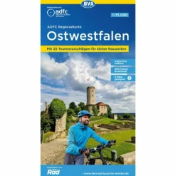 ADFC-REGIONALKARTE OSTWESTFALEN, 1:75.000 - Fahrradkarte