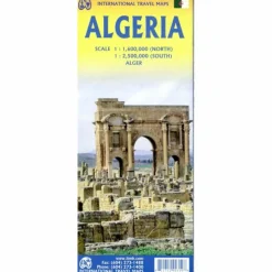 ALGERIA - Straßenkarte