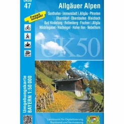 ALLGÄUER ALPEN 1:50 000 (UK50-47)