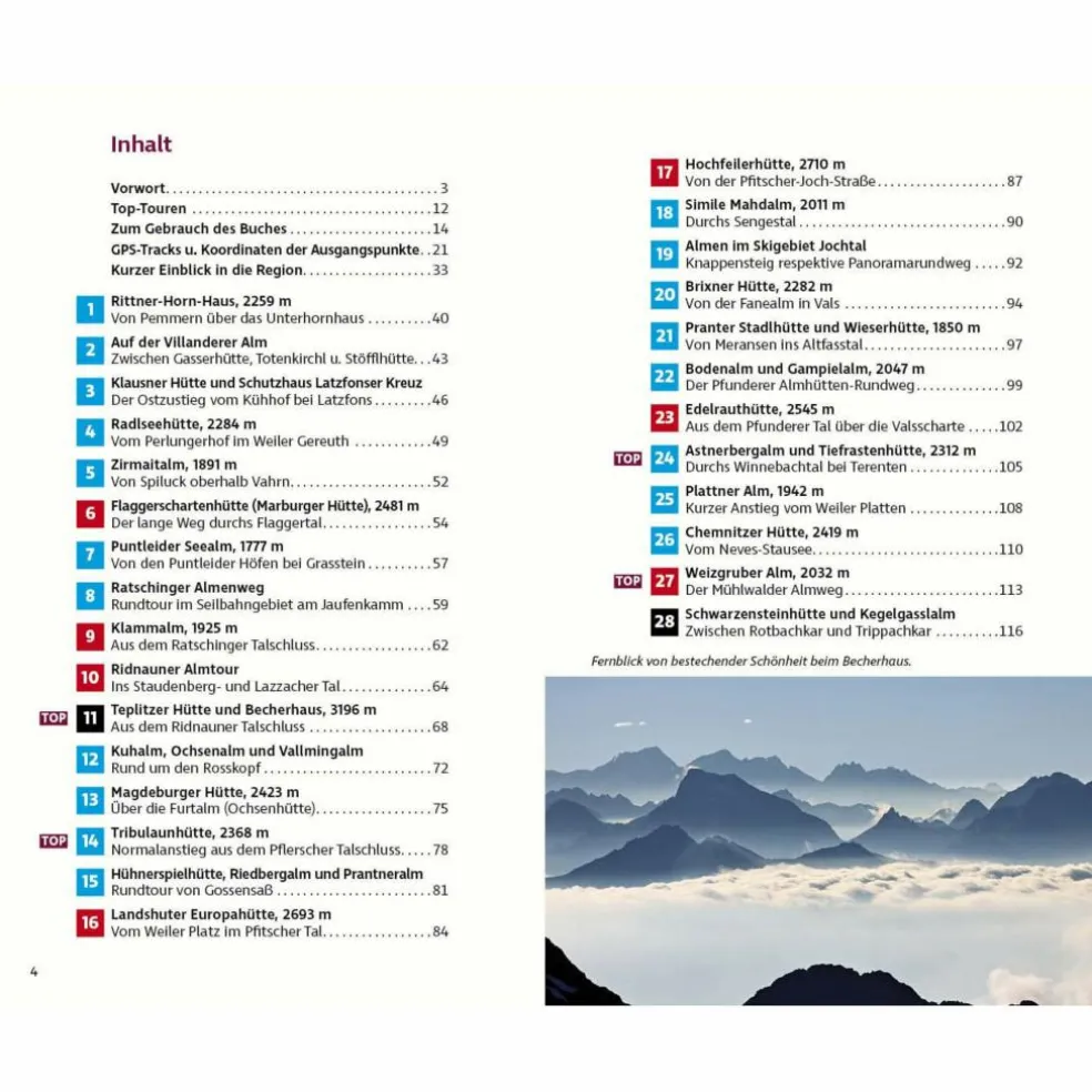 ALM- UND HÜTTENWANDERN SÜDTIROL OST - Wanderführer