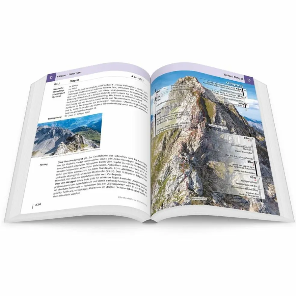 ALPINKLETTERFÜHRER VORARLBERG - Kletterführer