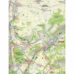 ARNSTADT, STADTILM UND UMGEBUNG 1 : 35 000 - Wanderkarte
