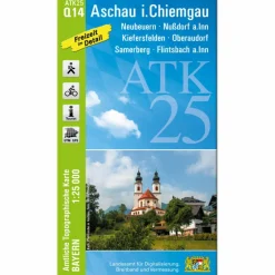 ASCHAU I.CHIEMGAU 1:25 000 - Wanderkarte