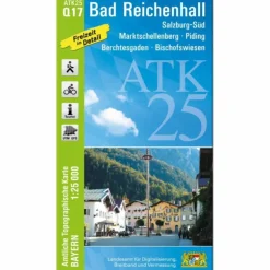 ATK25-Q17 BAD REICHENHALL (AMTLICHE TOPOGRAPHISCHE KARTE