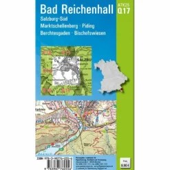 ATK25-Q17 BAD REICHENHALL (AMTLICHE TOPOGRAPHISCHE KARTE