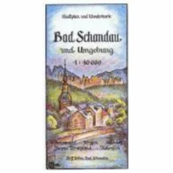 BAD SCHANDAU UND UMGEBUNG - Wanderkarte