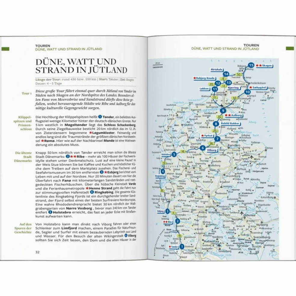 BAEDEKER REISEFÜHRER DÄNEMARK