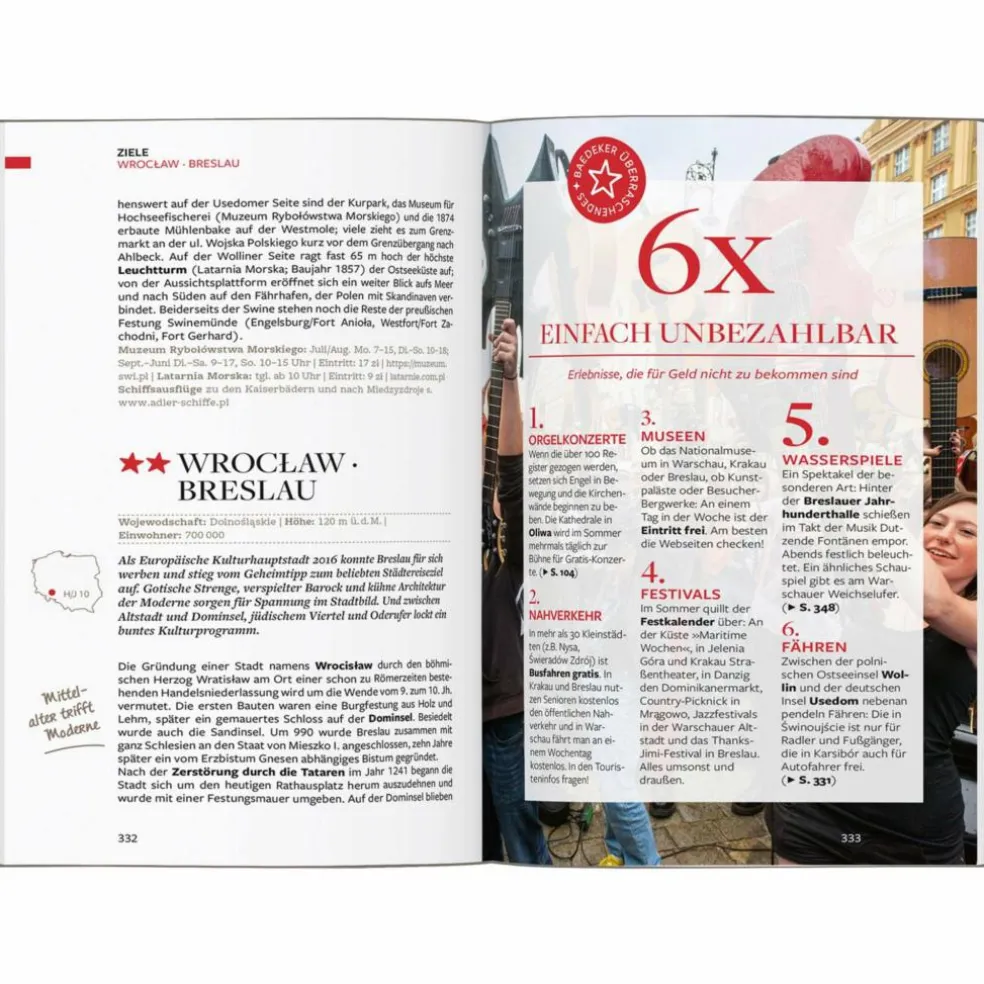 BAEDEKER REISEFÜHRER POLEN