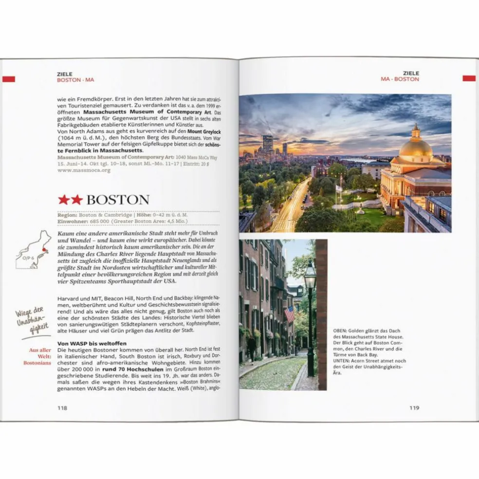 BAEDEKER REISEFÜHRER USA NORDOSTEN