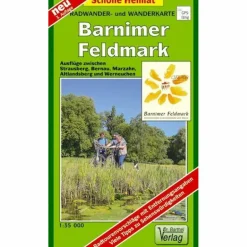 BARNIMER FELDMARK 1 : 35 000. RADWANDER- WANDERKARTE - Wanderkarte