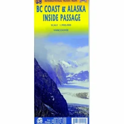 BC COAST & ALASKA PASSAGE - Straßenkarte