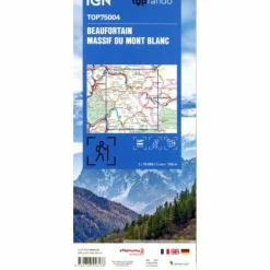 BEAUFORTIN MONTBLANCE - Wanderkarte