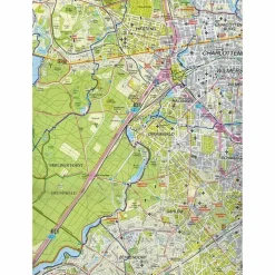 BERLIN UND UMGEBUNG - Wanderkarte