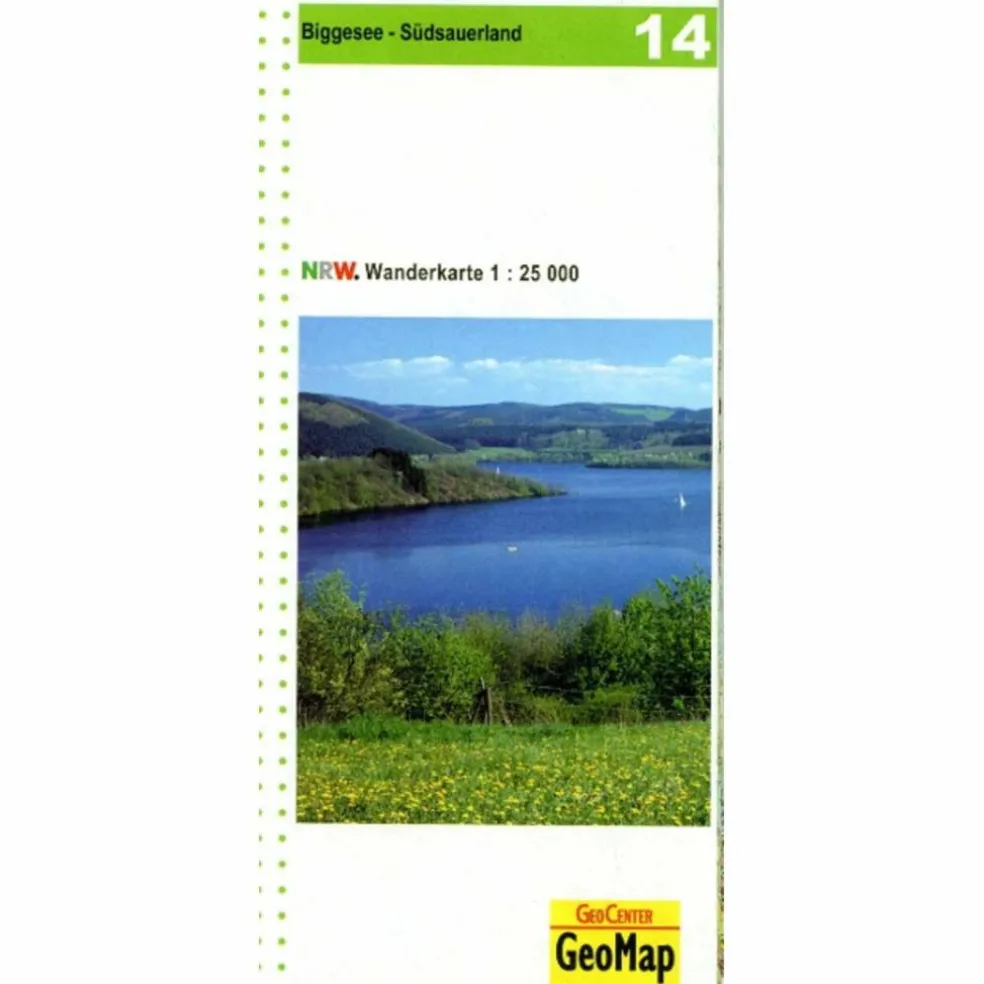 BIGGESEE - SÜDSAUERLAND 1:25.000 BLATT 14 - Wanderkarte