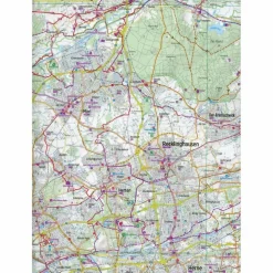 BIKELINE RADKARTE RUHRGEBIET 1 : 75 000 - Fahrradkarte