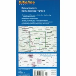 BIKELINE RK ROMANTISCHES FRANKEN - Fahrradkarte