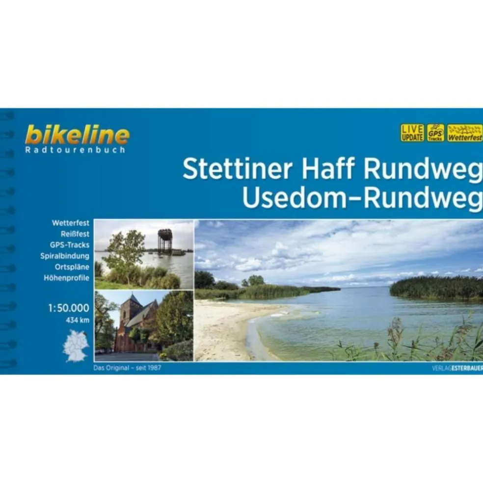 BIKELINE STETTINER HAFF UND USEDOM - Radwanderführer