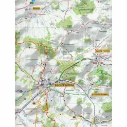 BISCHOFSWERDA, PULSNITZ, STOLPEN UND UMGEBUNG - Wanderkarte