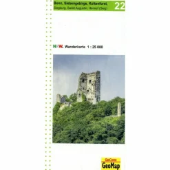 BONN, SIEBENGEBIRGE UND KOTTENFORST BLATT 22 - Wanderkarte