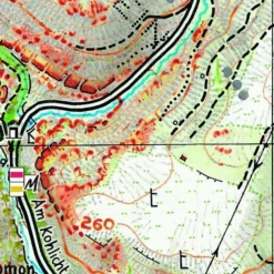 BRAND/HOHNSTEIN - Wanderkarte