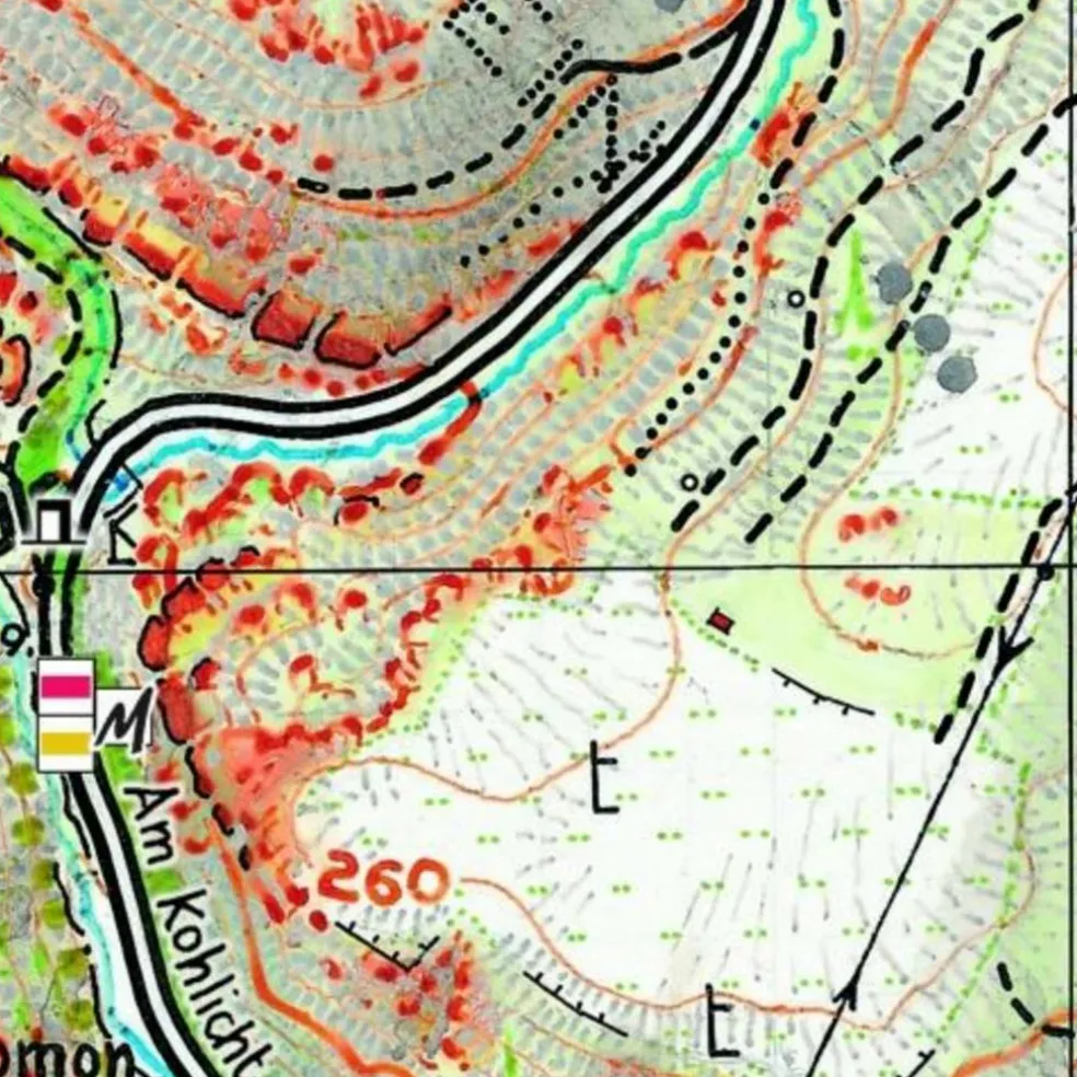 BRAND/HOHNSTEIN - Wanderkarte