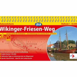 BVA RADWANDERKARTE WIKINGER-FRIESEN-WEG - Radwanderführer