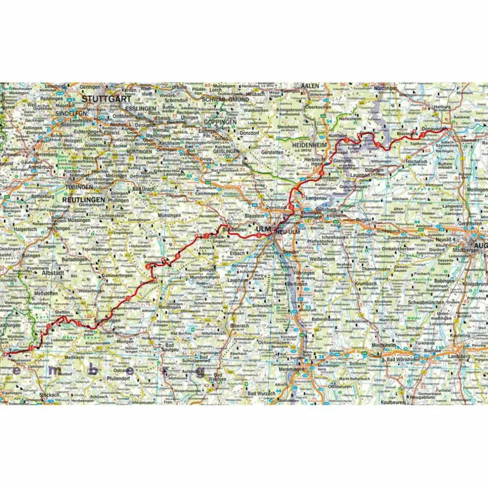 BVR ALB SÜDRAND-WEG HW2 - Wanderführer