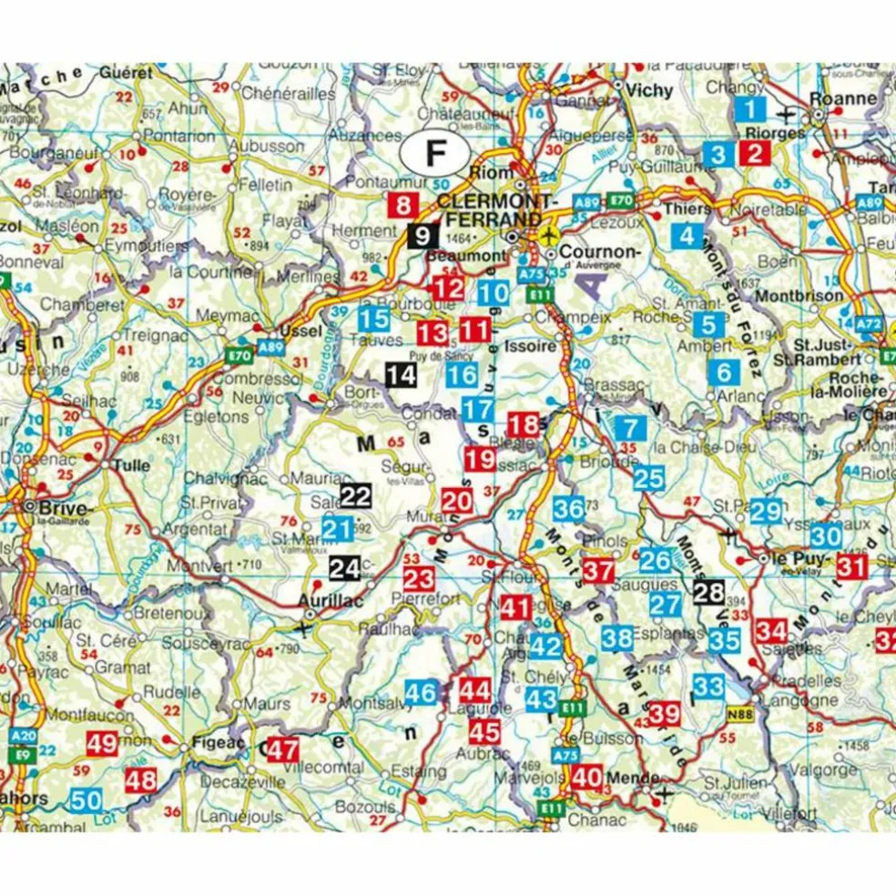 BVR AUVERGNE - Wanderführer