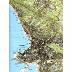 CARSO TRIESTINO E ISONTIONO 1:25 000 - Wanderkarte